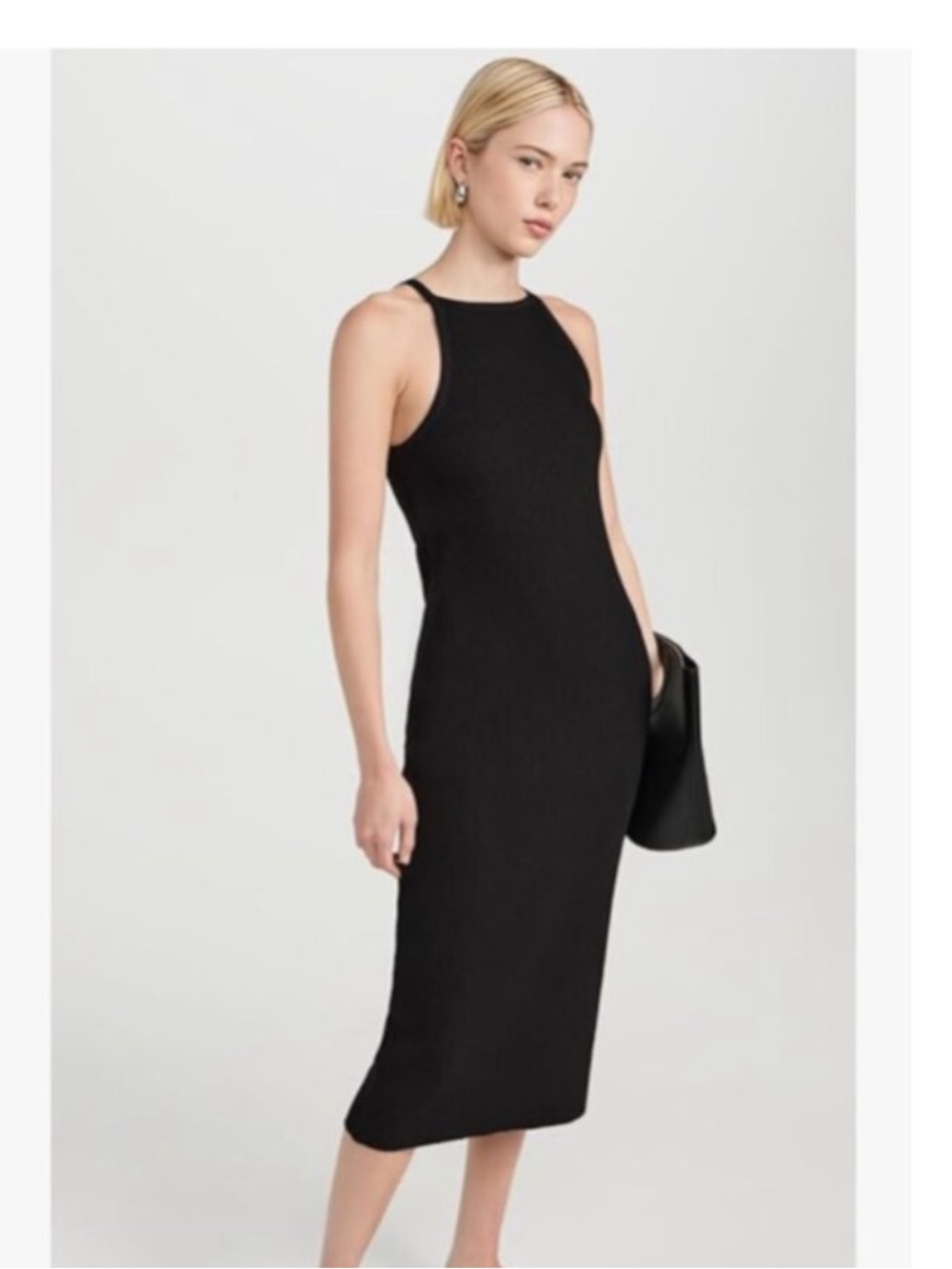 James Perse Tank Dress Black